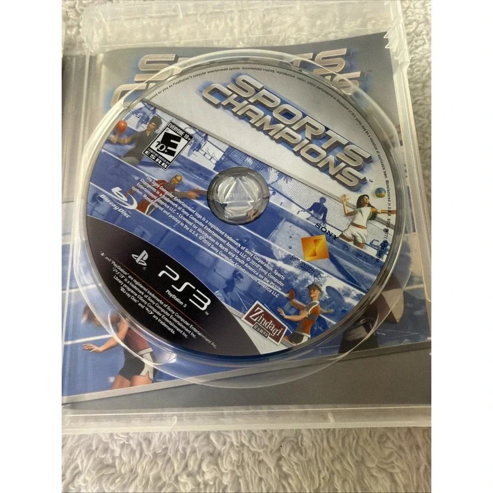 Sports Champions Sony PlayStation 3 PS3 CIB Complete Video Game